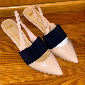 ASOS patent slingback